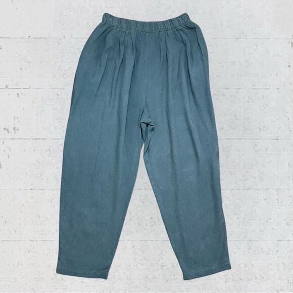 VTG 80’s Eileen Fisher Linen Blend Set Laganlook Oversized Minimalist Size S/M - Picture 5 of 16